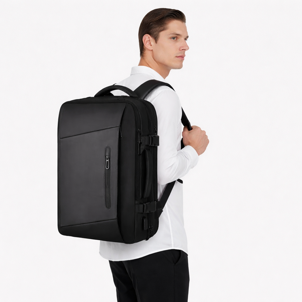 Men’s Travel Backpack 40L 17 Inch Laptop Compartment - Image 2